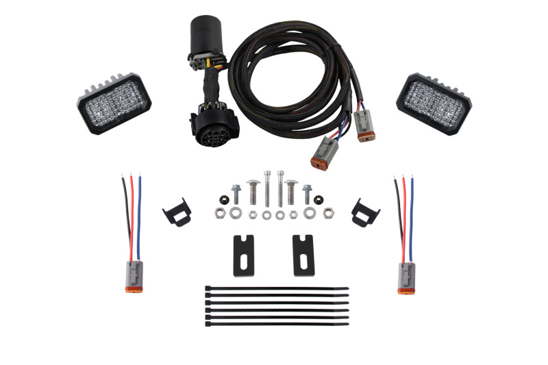 Toyota Tundra LED Light Kit - Rear - Diode Dynamics - Stage Series Reverse Light Kit - C2 Sport - red - `22-`27 Toyota Tundra LED Light Kit - Rear - Diode Dynamics - Stage Series Reverse Light Kit - C2 Sport - red - `22-`27